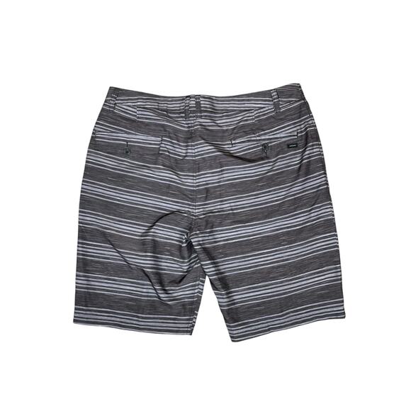 NWT Rip Curl Men's 36 Mirage Pier Boardwalks Board Shorts Striped Grey Swim Surf - Picture 6 of 8